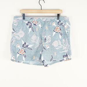 Patagonia Tropical Floral Print Baggies Shorts Womens Sz XL